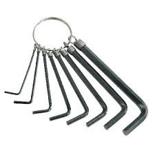 Set of Negative Ring Keys 2.0-10Mm - 8P.