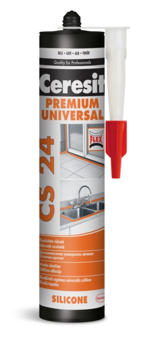 SILICON UNIVERSAL ALB CERESIT CS 24 / 280ML