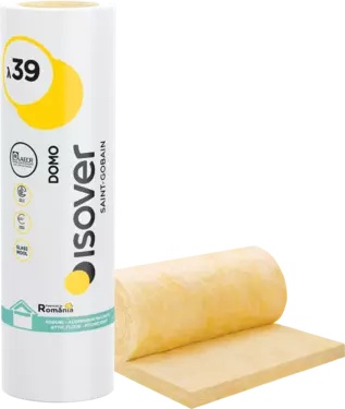 VATA DE STICLA ISOVER DOMO TWIN 100/50MM (7.2/14.4 MP)