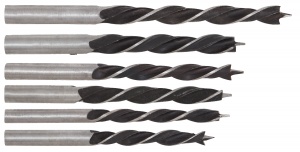 Wood Drill Bit Set 5Bits Ets, 4-10Mm