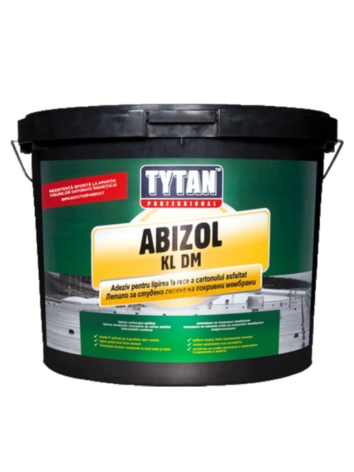 ADEZIV PENTRU LIPIREA LA RECE A CARTONULUI ASFALTAT TYTAN ABIZOL KL DM / 18 KG