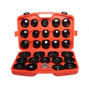 Adjustable Oil Filter Key Kit with Adapters - 30P.