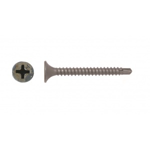 Art. 102 - self-drilling screw for plasterboard, phosphated - 3.5, 25