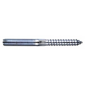 Art. 245 - threaded nipple wooden / metric, galvanised - 8, 120