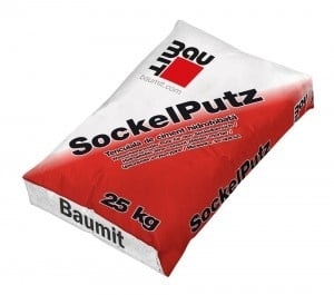 BAUMIT SOCKEL PUTZ INTONACO CEMENTIZIO IDROFOBO 25 KG / PALLET 54 SACCHI