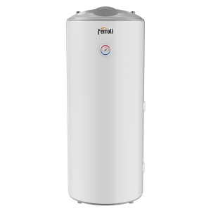 BOILER CU ACUMULARE CU IESIRE IN PARTEA SUPERIOARA , 100L, CU O SERPENTINA, ECOUNIT TOP 100