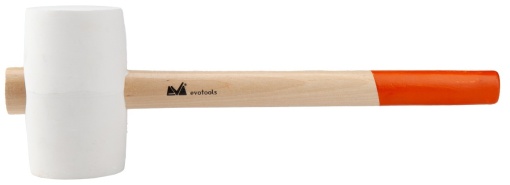 CIOCAN CAUCIUC ALB COADA LEMN / 0.2KG
