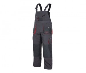 Cotton-Polyester Work Trousers With Bib - L/54