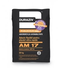 Duraziv Am 17 Adesivo flessibile ultra rapido con Kauciuc, 20Kg