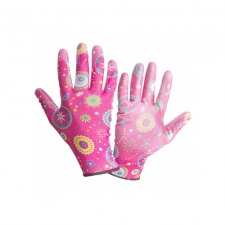 Extra Flexible Polyester Glove With Polyurethane - (7)