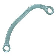 Forged Cr-Va Curved Ring Spanner 8X9Mm