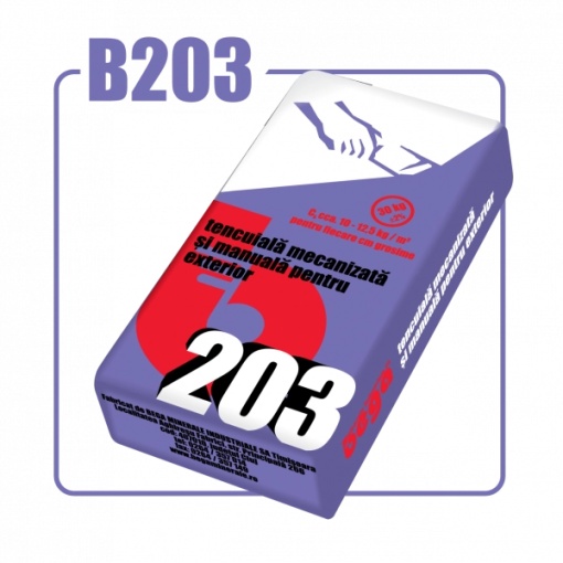 Intonaco per esterni meccanizzato e manuale Bega 203 / 30Kg