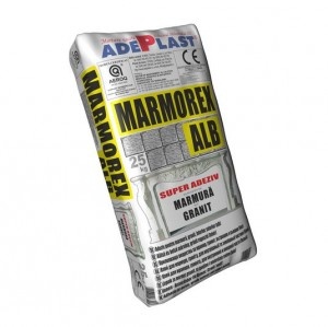 Marmorex Adesivo per marmo e granito 25 kg Bianco
