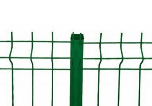 Palo di recinzione verde 60X40Mm - 2,4M