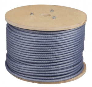 Plasticised Galvanised Steel Cable / 2-3.5Mm - 200M