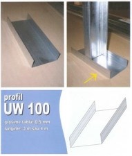 Profilo Uw100/0,5/0,5/4M
