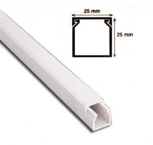 PVC кабелен канал 25X25 Viking Strong / 50Ml