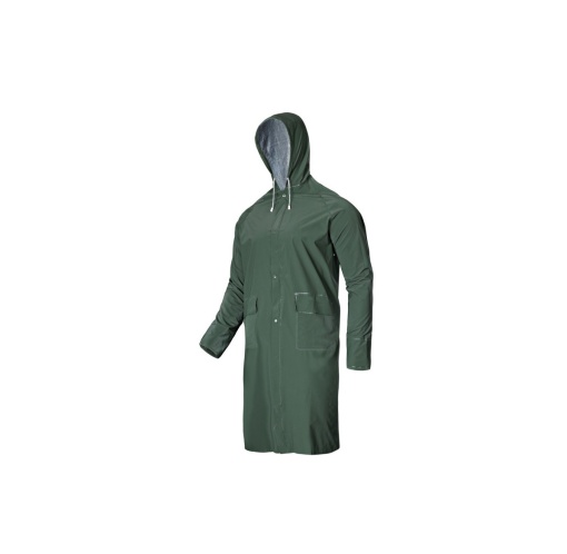 Raincoat with buttons and zip - M