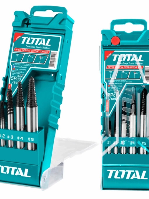 Set 5 bucati extractor suruburi TOTAL
