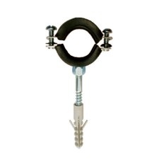 Simple Pipe Fixing Clamp With Gasket 3/4"/26-29Mm