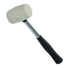 Soft Rubber Hammer With Metal Handle 40Mm / 225G