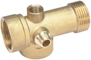 5-Way Bronze Fitting For Hydrophore / 1"
