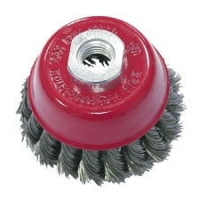 80Mm Wire Wire Brush - Cup Type with Thread