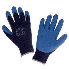 Acril-Polyester Thermal Glove With Latex - (8)