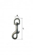 Carbine Breloc with Bow and Rotating Ring 11X67Mm