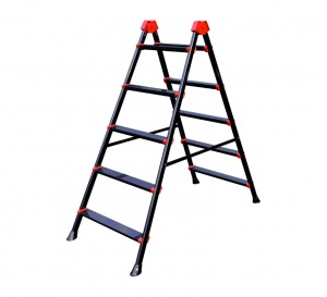 Double Metal Ladder / N[Steps]: 2X4; L[Cm]: 104; H[Cm]: 99