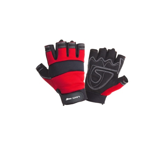 Elastane Ribbed Padded Elastane Glove Full Tactilla - 8(M)
