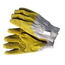 Glove Canvas Work Glove With Rubber Sheath