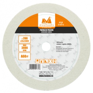 Grinding Stone White-Hss / 200X20Mm - 60#