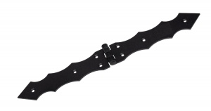 Hinge Black Decorative Gate / D[Mm]: 150X150X40X2.0