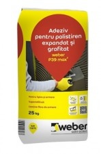 Polystyrene Adhesive Weber P39 Max2 25Kg