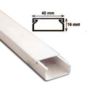 PVC кабелен канал 40X16 Viking Strong / 60Ml