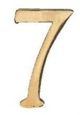 Self-adhesive number / 7