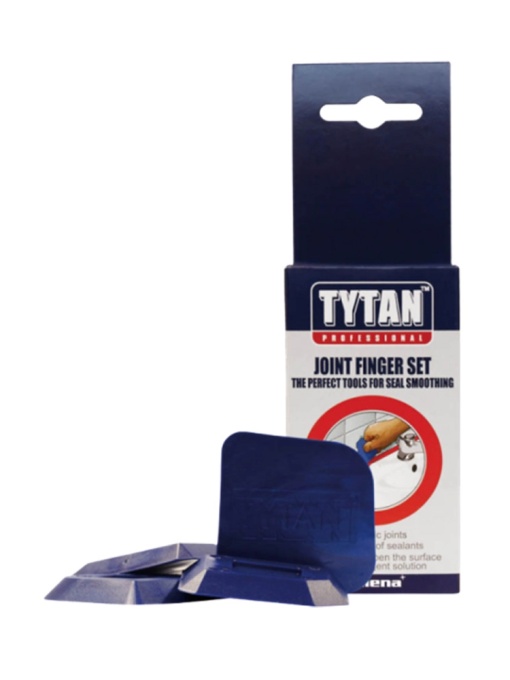 SPATULA FINISARE SILICON TYTAN JOINT FINGER / SET 4 BUCATI