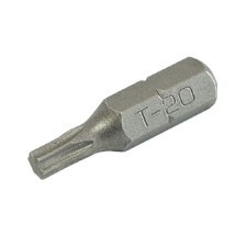 Torx Bits 1/4" / 25Mm - T6, 10/Set