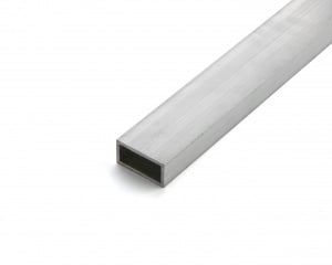 TUBO RETTANGOLARE IN ALLUMINIO 80X40X3MM / 6 METRI