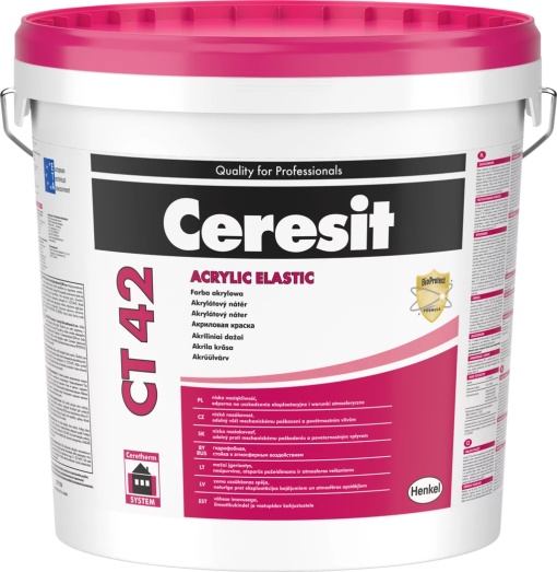 Vernice lavabile per esterni Ct 42 Base