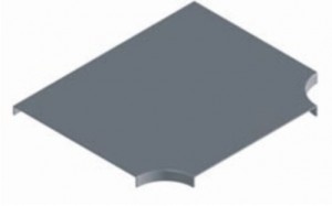 Viking Strong 150X15X0.8Mm Viking Strong T-Type Metal Trough Shunt Cover
