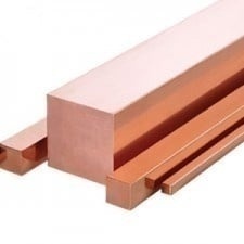 BARA PATRATA CUPRU 10X10MM / 3 METRI (CU-ETP)