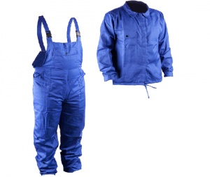 Blue Suit Blue Coat and Trousers with Bib / 52