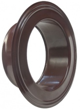 Burlan Rosette / 118Mm - Brown