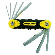 Cr-Va Spherical Negative Keys with Handle 1.5-8Mm - 8P.