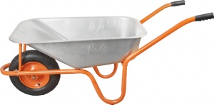 Evotools P Wheelbarrow with Pneumatic Tyred Wheel and Metal Rim 80 C