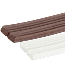 Guarnizione autoadesiva Epdm 1009 Profilo E 2X75 M / Larghezza[Mm]: 9; Spessore[Mm]: 4; Colore: Marrone