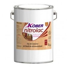 Kober Lacca per legno, nitrocellulosa, incolore, per interni, 5L