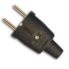 Linear Rubberised Stecher with Manson / Black